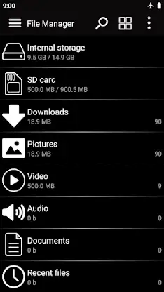 File explorer screenshot 2