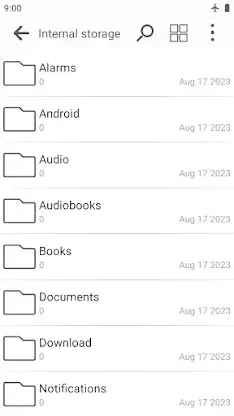 File explorer screenshot 3
