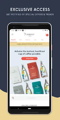 Lifeboost Coffee screenshot 2