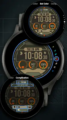 Digital Watch Face MB432 screenshot 6