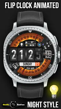 Flip Clock Animated screenshot 2