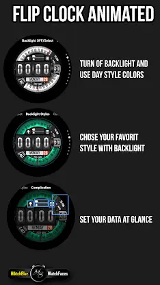 Flip Clock Animated screenshot 7