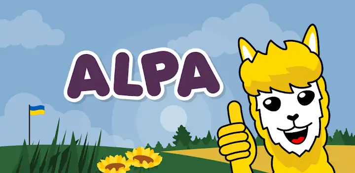 ALPA ukrainian educative games — Android game banner