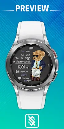 BFF10-Blackboard Art Cool Bear screenshot 1