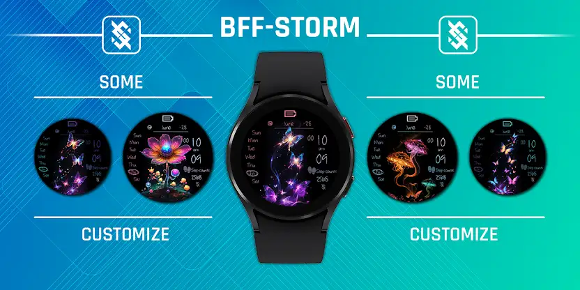 BFF10-Neon Art Butterfly Light screenshot 4