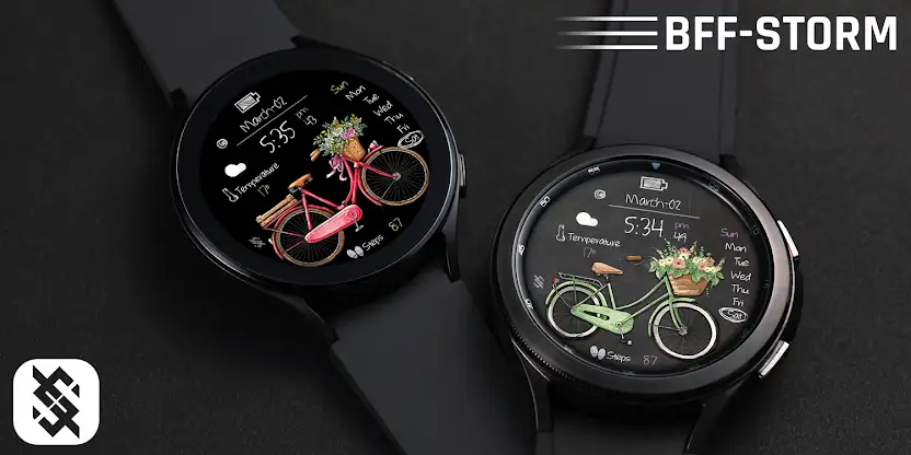 BFF117- Blackboard Art Bicycle screenshot 6