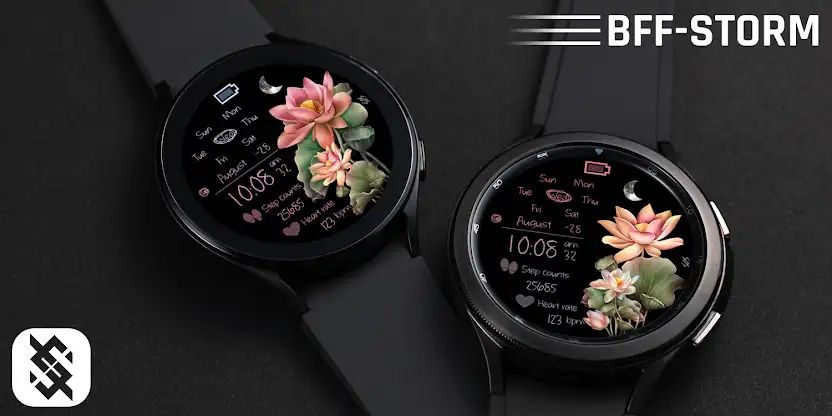 BFF11- Neon Art Lotus and Moon screenshot 6