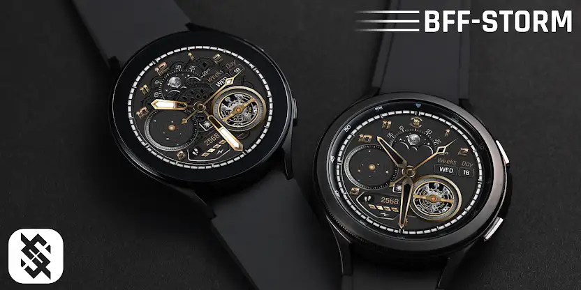 BFF12-Black Analog Galaxy Gear screenshot 6