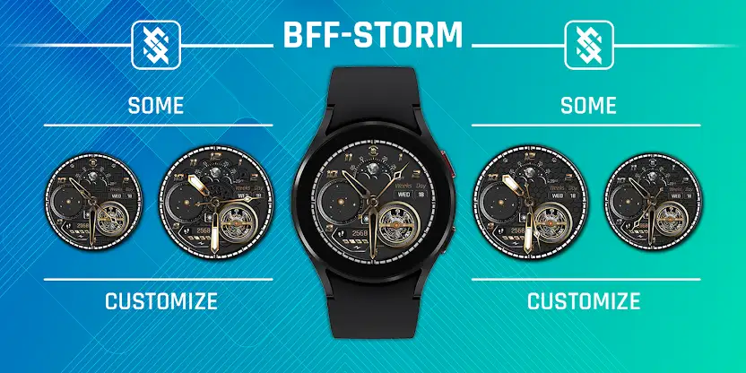 BFF12-Black Analog Galaxy Gear screenshot 4