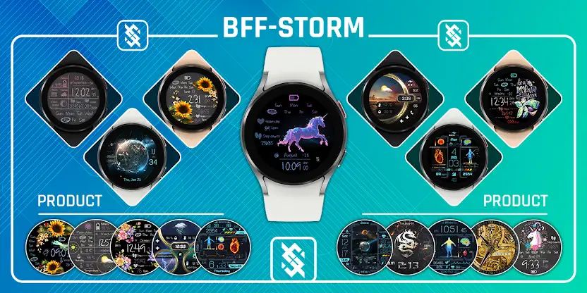 BFF12- Neon Art Unicorn Light screenshot 8