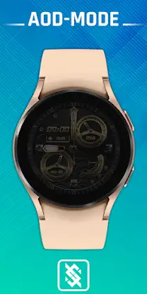 BFF14 - Gold Analog Pattern screenshot 2