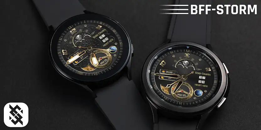 BFF15- Gold Analog Pattern screenshot 6