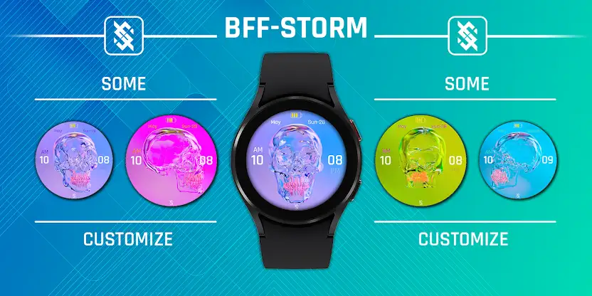 BFF18- Animation Glass Skull screenshot 4