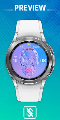 BFF18- Animation Glass Skull screenshot 1