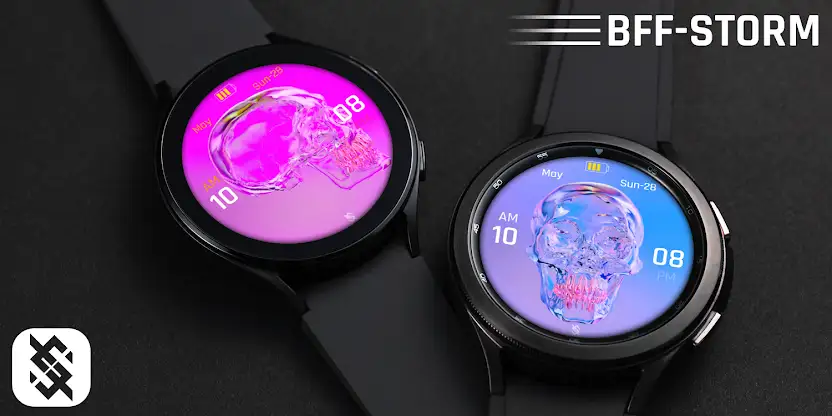 BFF18- Animation Glass Skull screenshot 6