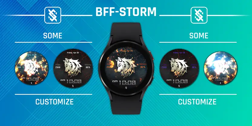BFF1- Animation Fire Wolf screenshot 4