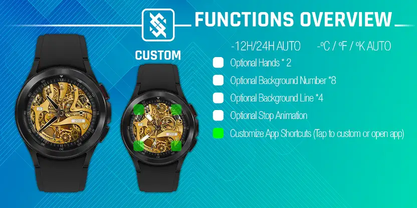 BFF1- Gold Analog Gear Premium screenshot 3