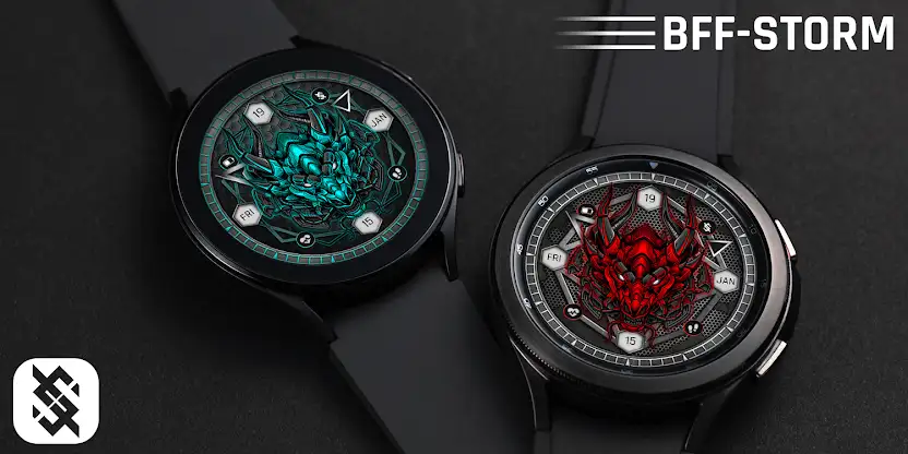 BFF1- Game Dragon watchface screenshot 6