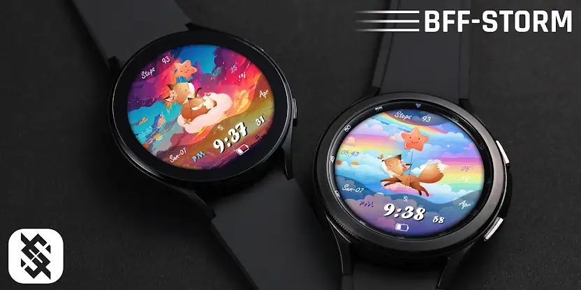 BFF2 - Cute Fox watchface screenshot 6