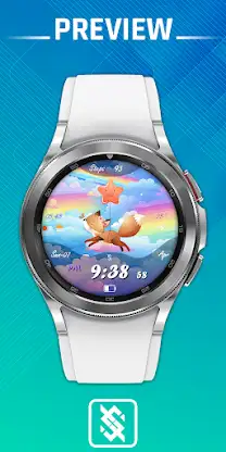 BFF2 - Cute Fox watchface screenshot 1
