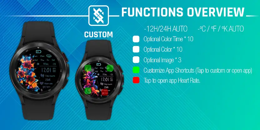 BFF3- Neon Art Colorful Flower screenshot 3