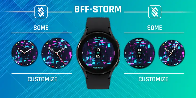 BFF41- Animation Neon Cubes screenshot 4
