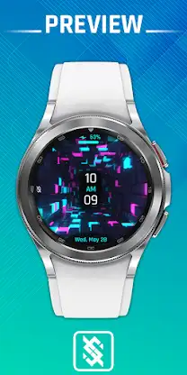 BFF41- Animation Neon Cubes screenshot 1
