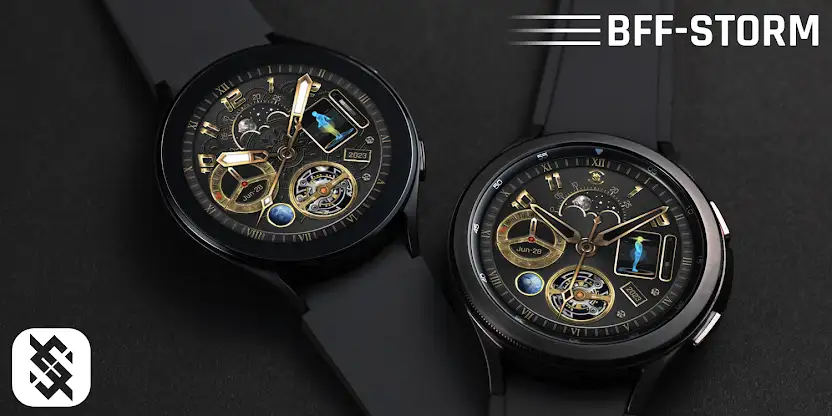 BFF4- Gold Analog Gear & HUD screenshot 6