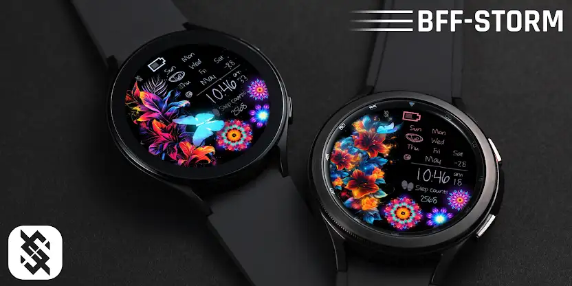 BFF4-Neon Art Animation Flower screenshot 6