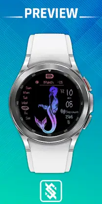 BFF53- Neon Art Mermaid Color screenshot 1