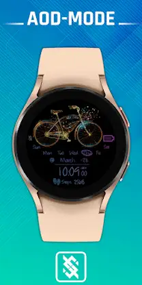 BFF54- Neon Art Flower Bicycle screenshot 2