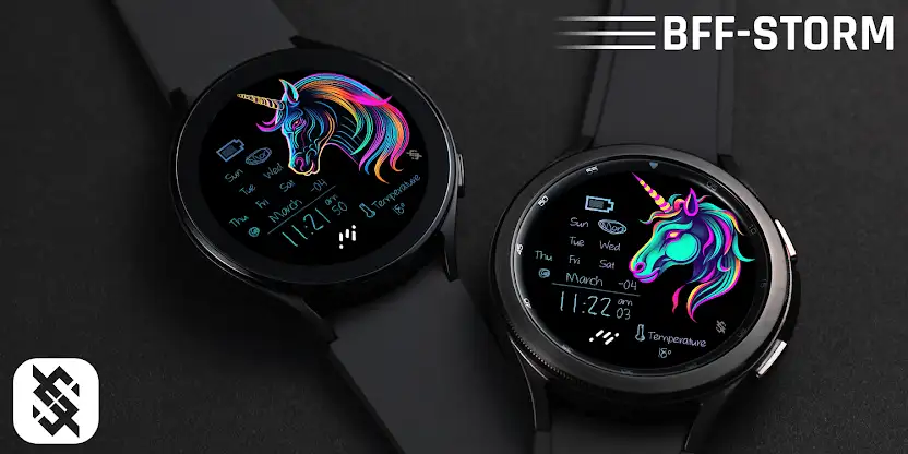 BFF55- Neon Art Unicorn Color screenshot 6