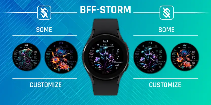 BFF59 - Neon Art Light Flower screenshot 4