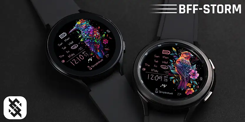 BFF60 - Neon Art Fantasy Bird screenshot 6