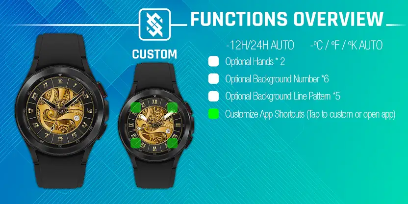 BFF6- Gold Analog Gear Premium screenshot 3