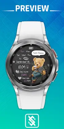BFF6-Blackboard Art Bear Relax screenshot 1