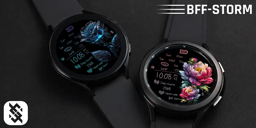 BFF6- Neon Art Flower Rose screenshot 6