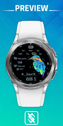 BFF71- Neon Art Hummingbird screenshot 1