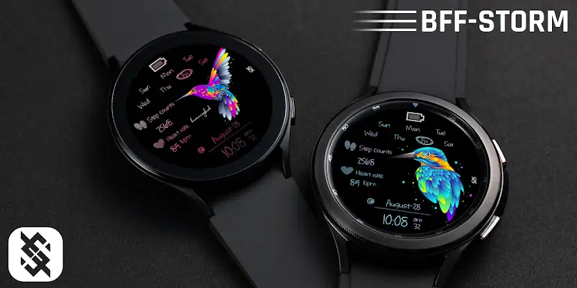 BFF71- Neon Art Hummingbird screenshot 6