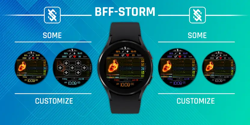 BFF7-Animated Technology Heart screenshot 4