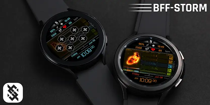 BFF7-Animated Technology Heart screenshot 6