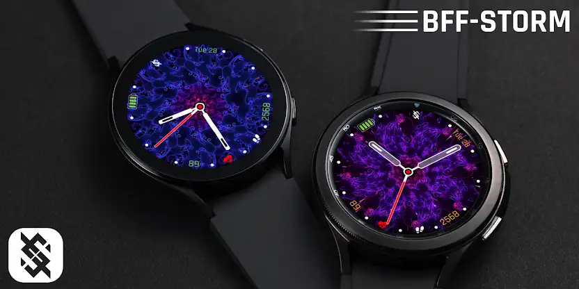 BFF7- Animation Neon Peacock screenshot 6