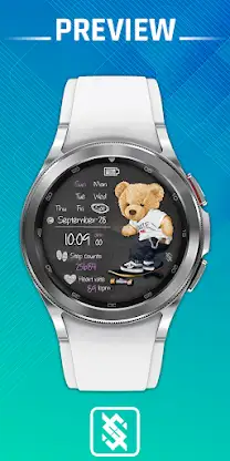 BFF7- Blackboard Art Bear Cool screenshot 1