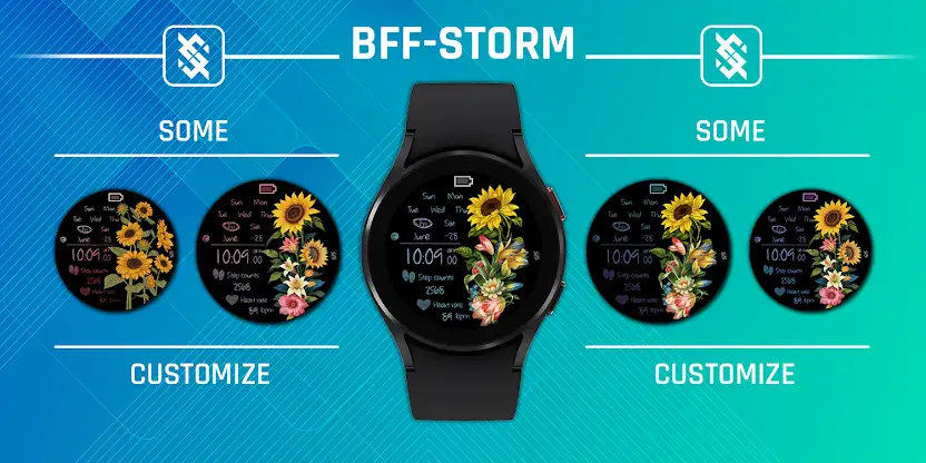 BFF7 - Neon Art Sunflower screenshot 4