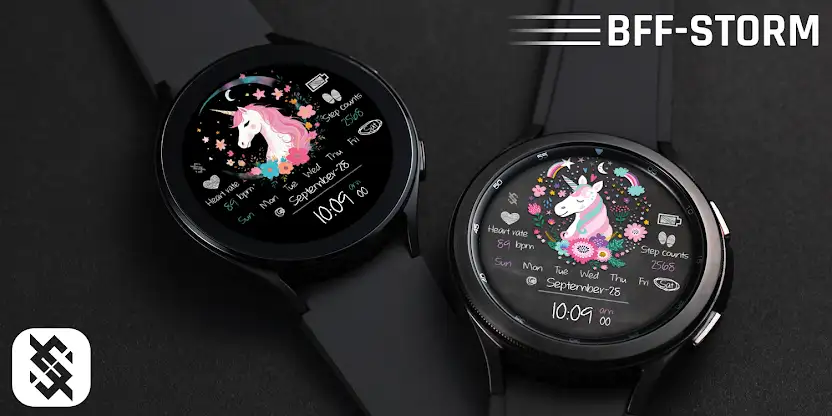 BFF9- Blackboard Art Unicorn screenshot 6
