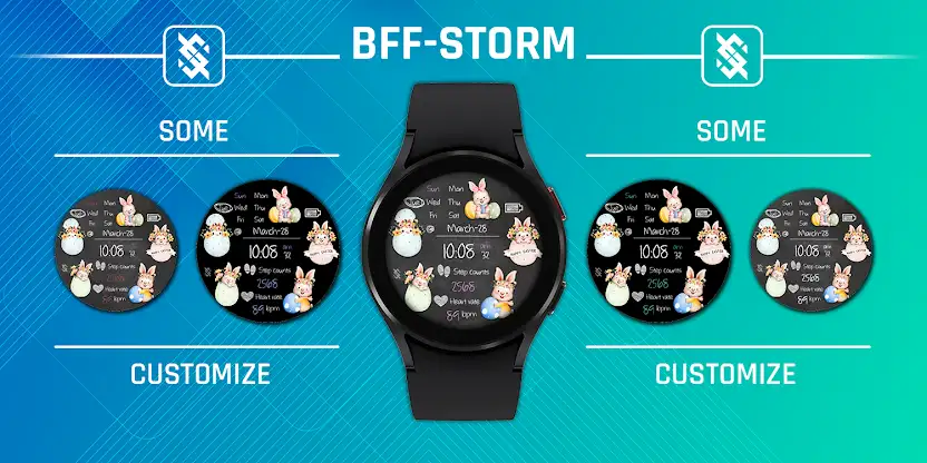 BFF17- Easter day Eggs & Bunny screenshot 4