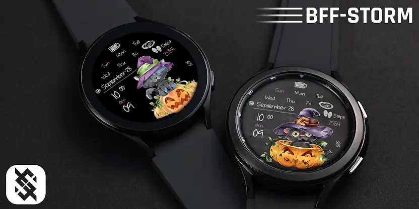BFF31- Halloween Cat & Pumpkin screenshot 6