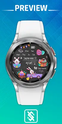 BFF33- Happy Easter day Rabbit screenshot 1
