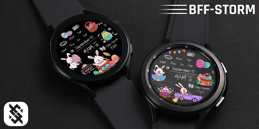 BFF33- Happy Easter day Rabbit screenshot 6