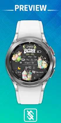 BFF34- Happy Easter Milk tea screenshot 1